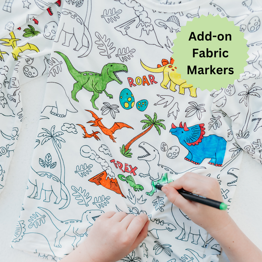 Dino-mite Dreams Colorable Pajamas
