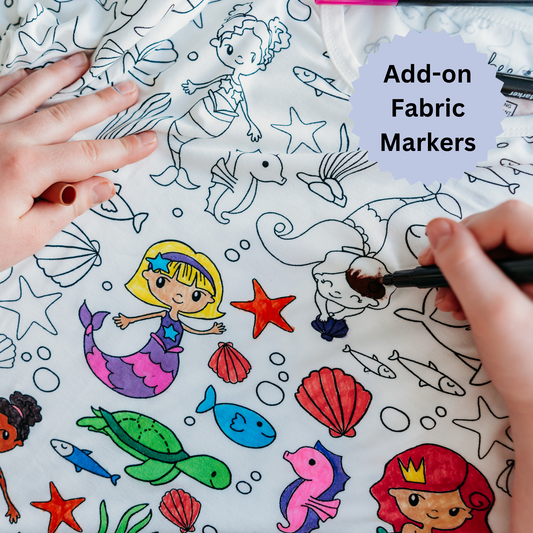 Magical Mermaids Colorable Pajamas