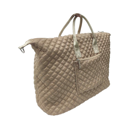 OVERPACKER QUILTED Duffel Wheat with Wild Horses liner