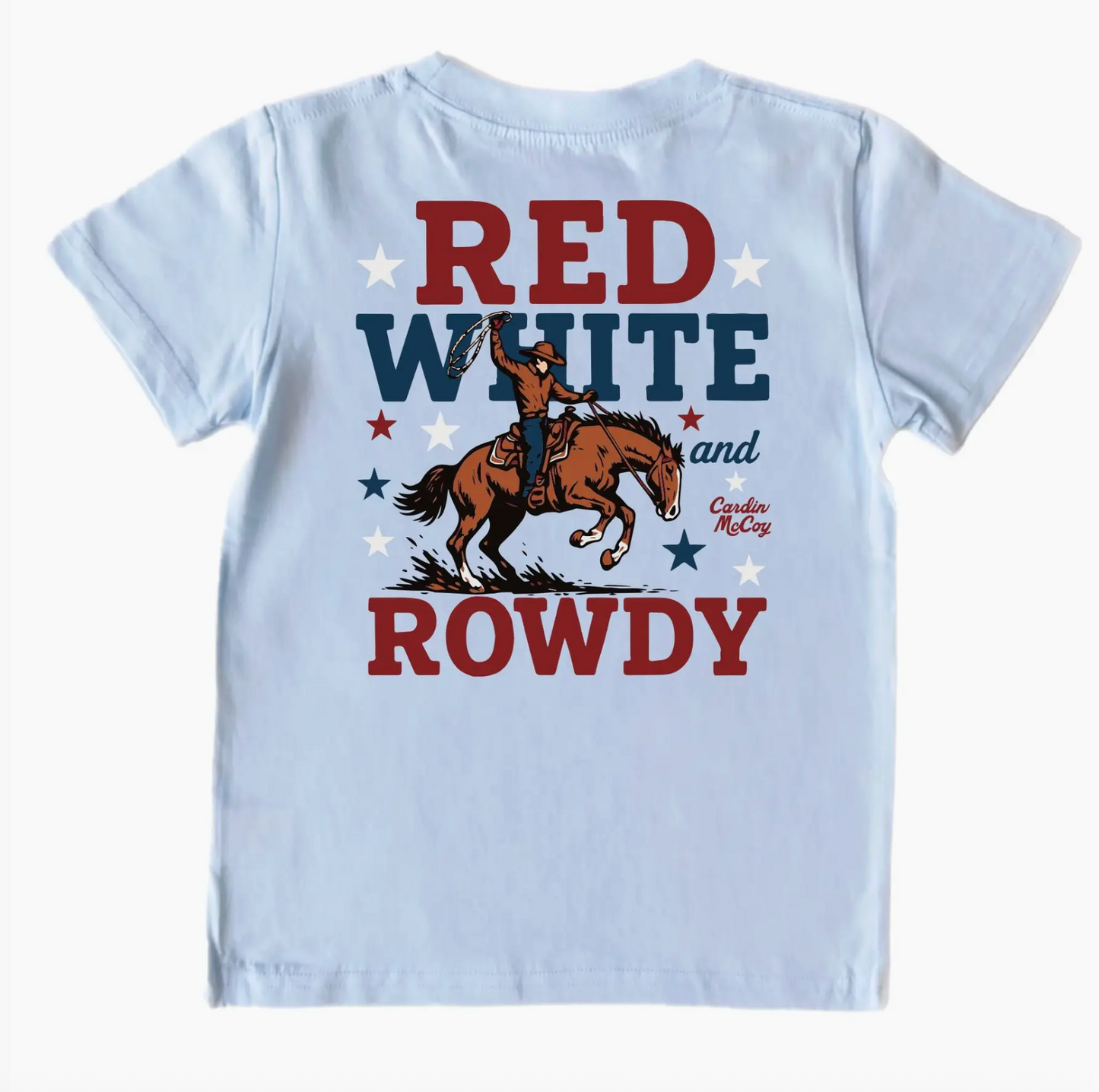 Kids' Red, White & Rowdy Short-Sleeve Tee