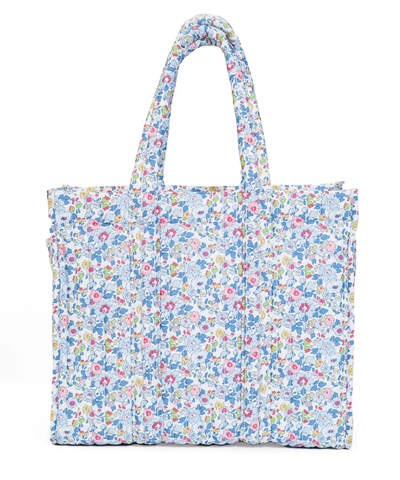 Quilted Go Go Tote TRVL