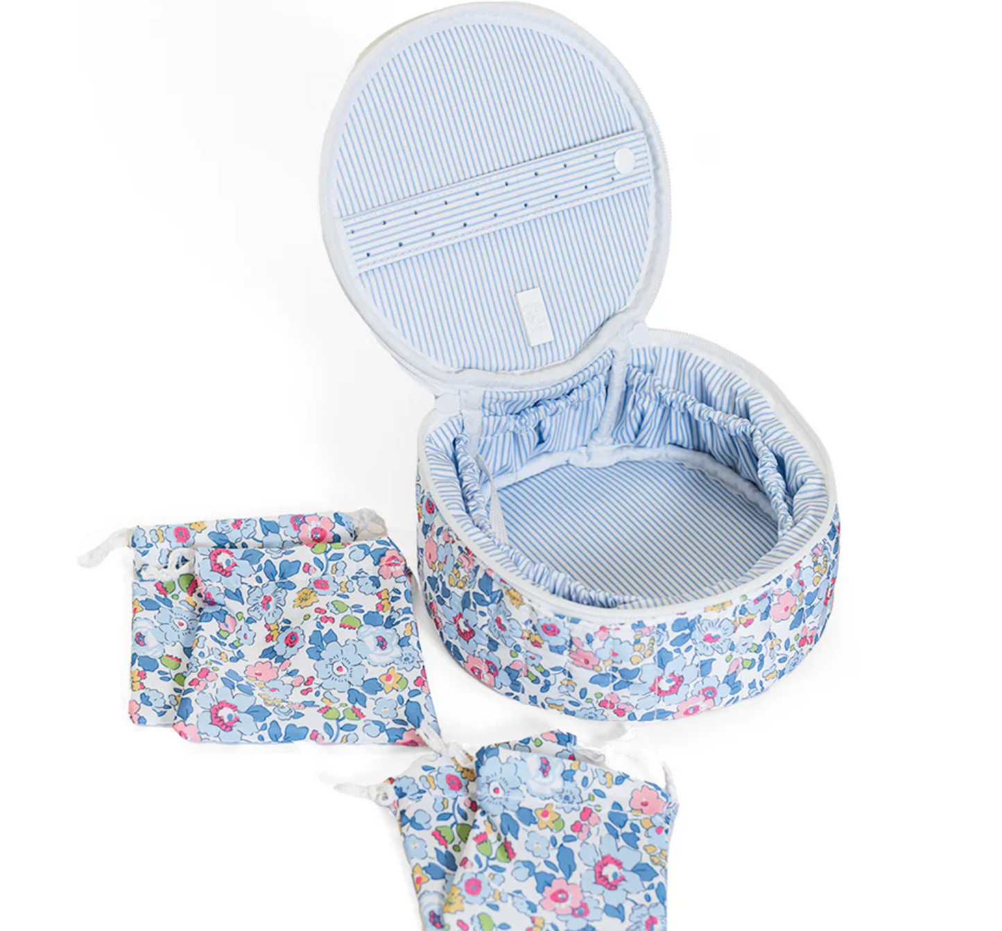 Quilted Jewel Round TRVL