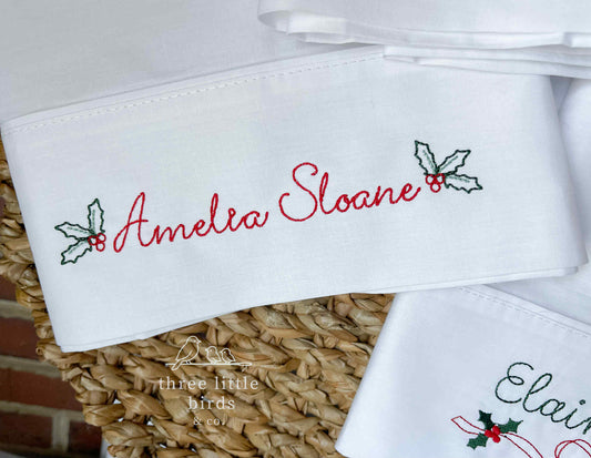 Christmas Memories Heirloom Pillowcase