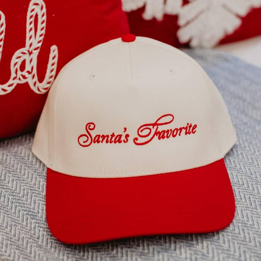 Wholesale Santa's Favorite Vintage Christmas Trucker Hats for Women