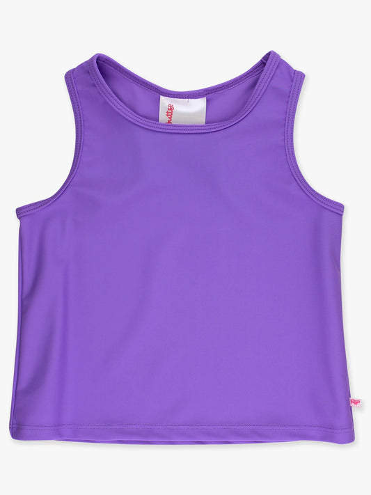 Wholesale Girls Neon Purple Active Tank Top