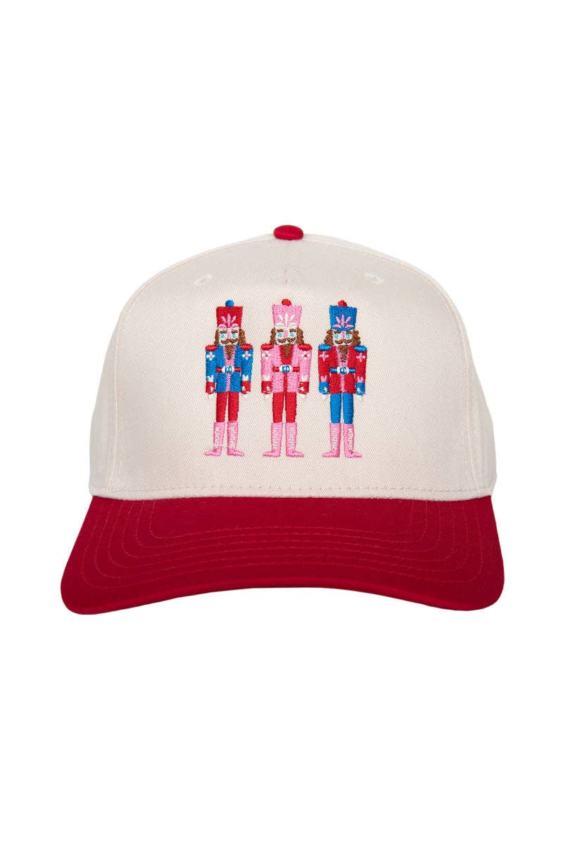 Wholesale Nutcrackers Vintage Christmas Trucker Hats for Women