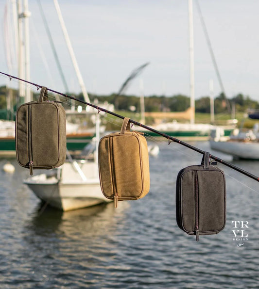 Men's Kit Case - Coated Canvas Toiletry Bag TRVL