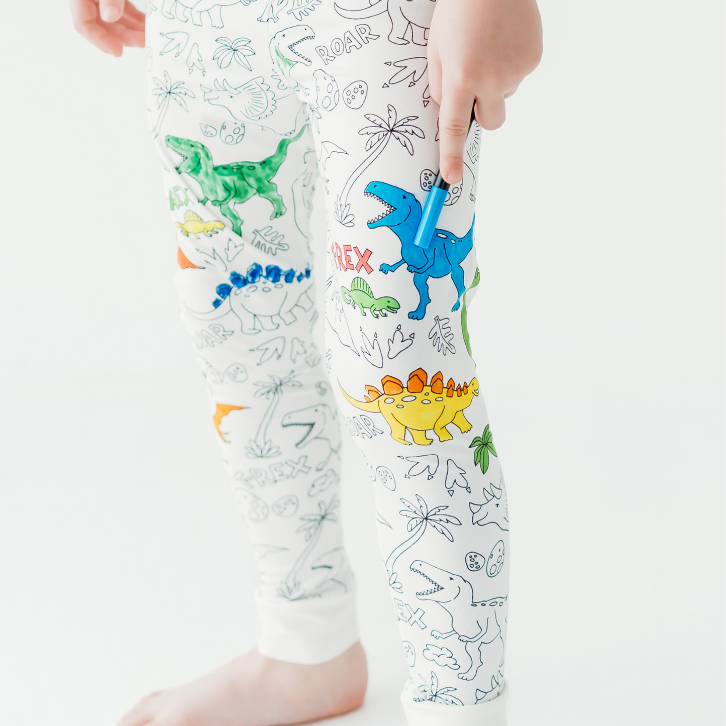 Dino-mite Dreams Colorable Pajamas