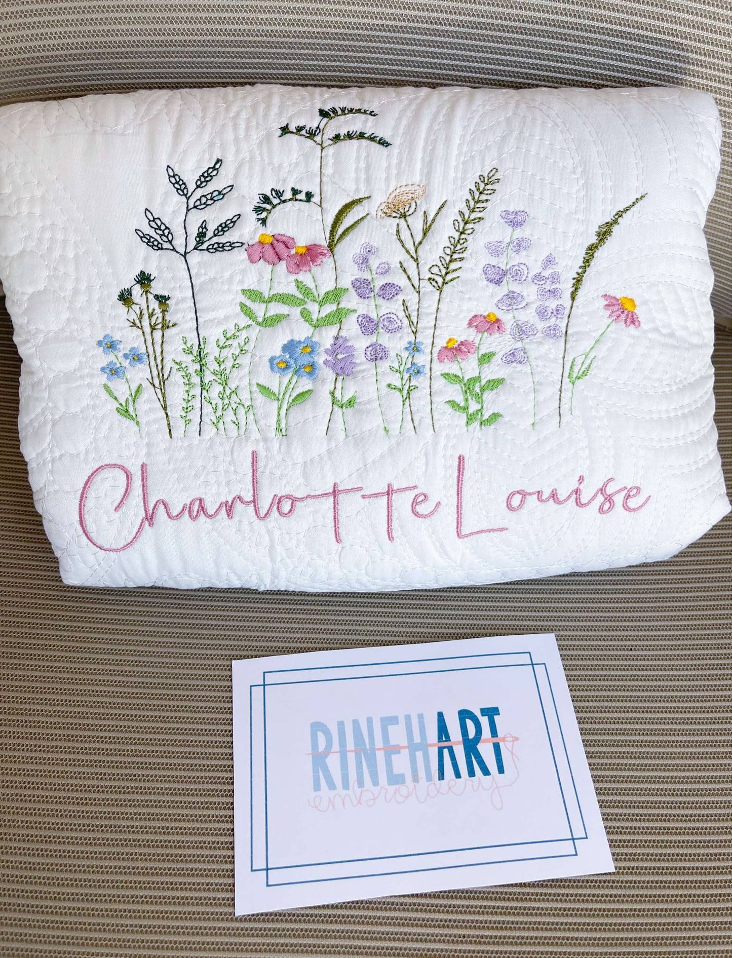 Custom Baby Heirloom Quilt