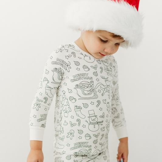 Christmas Cheer Colorable Pajamas