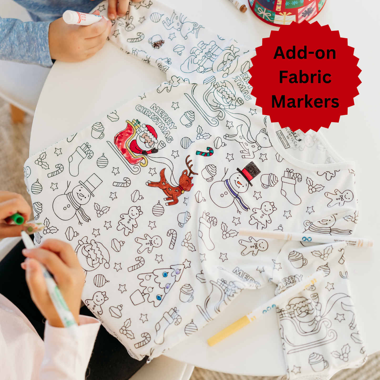 Christmas Cheer Colorable Pajamas