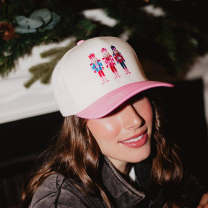 Wholesale Nutcrackers Vintage Christmas Trucker Hats for Women