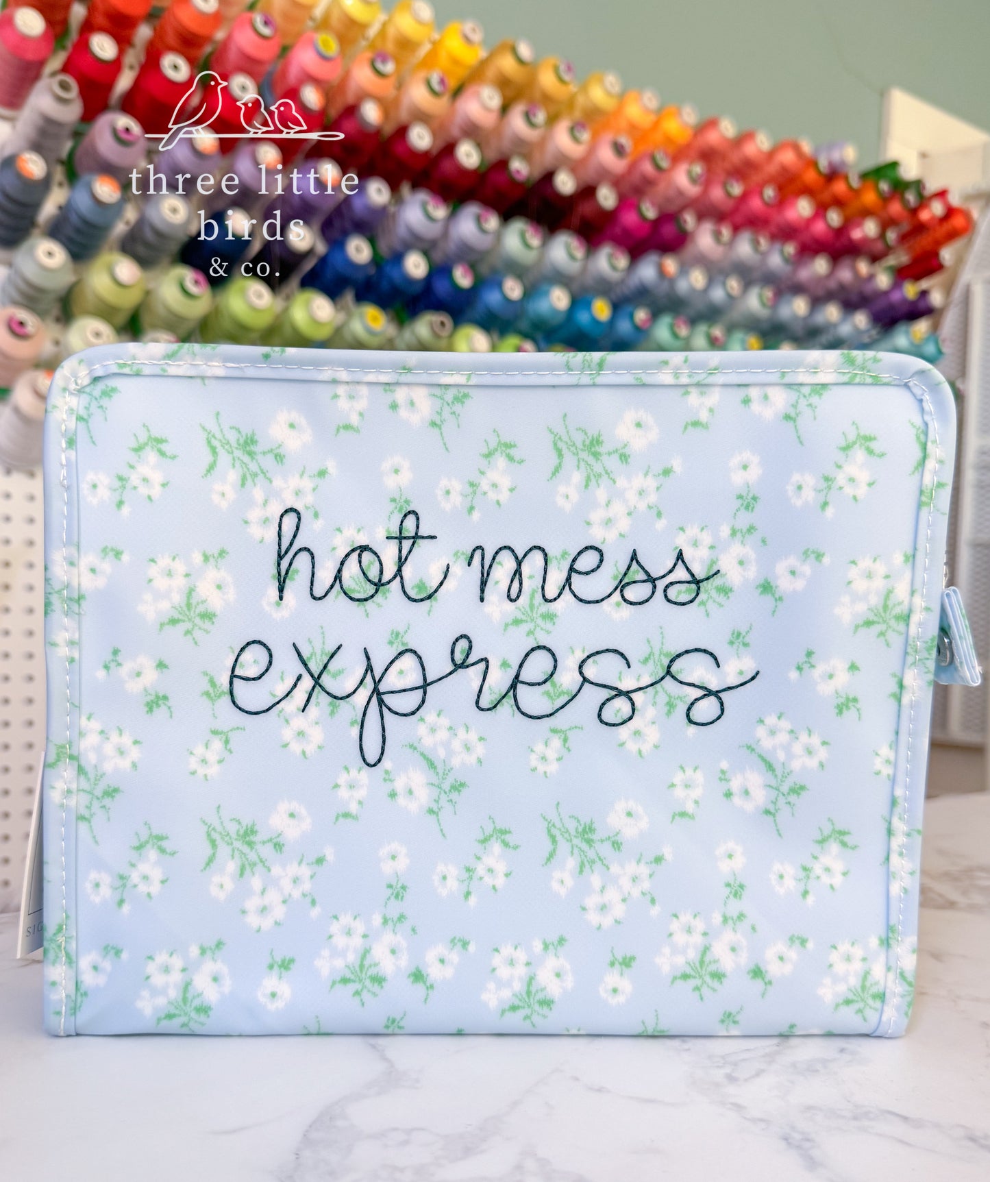 "hot mess express" Large TRVL Roadie