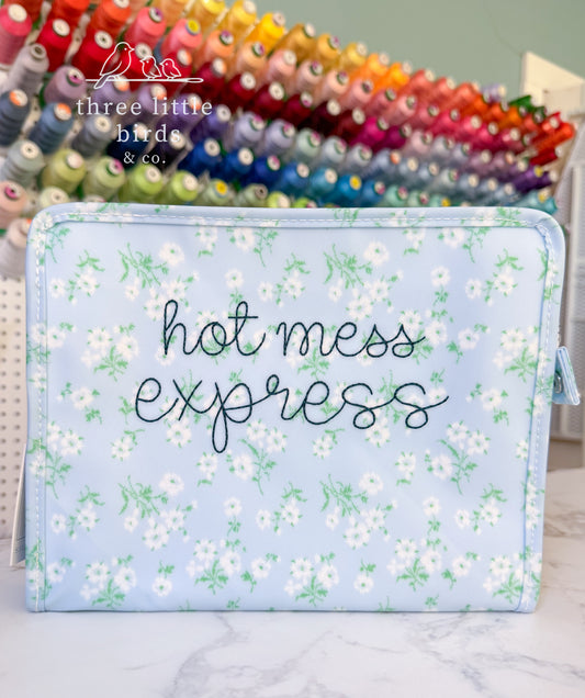 "hot mess express" Large TRVL Roadie