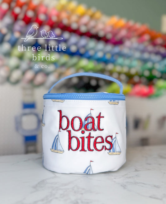"boat bites" Sail Away TRVL Snack Bag