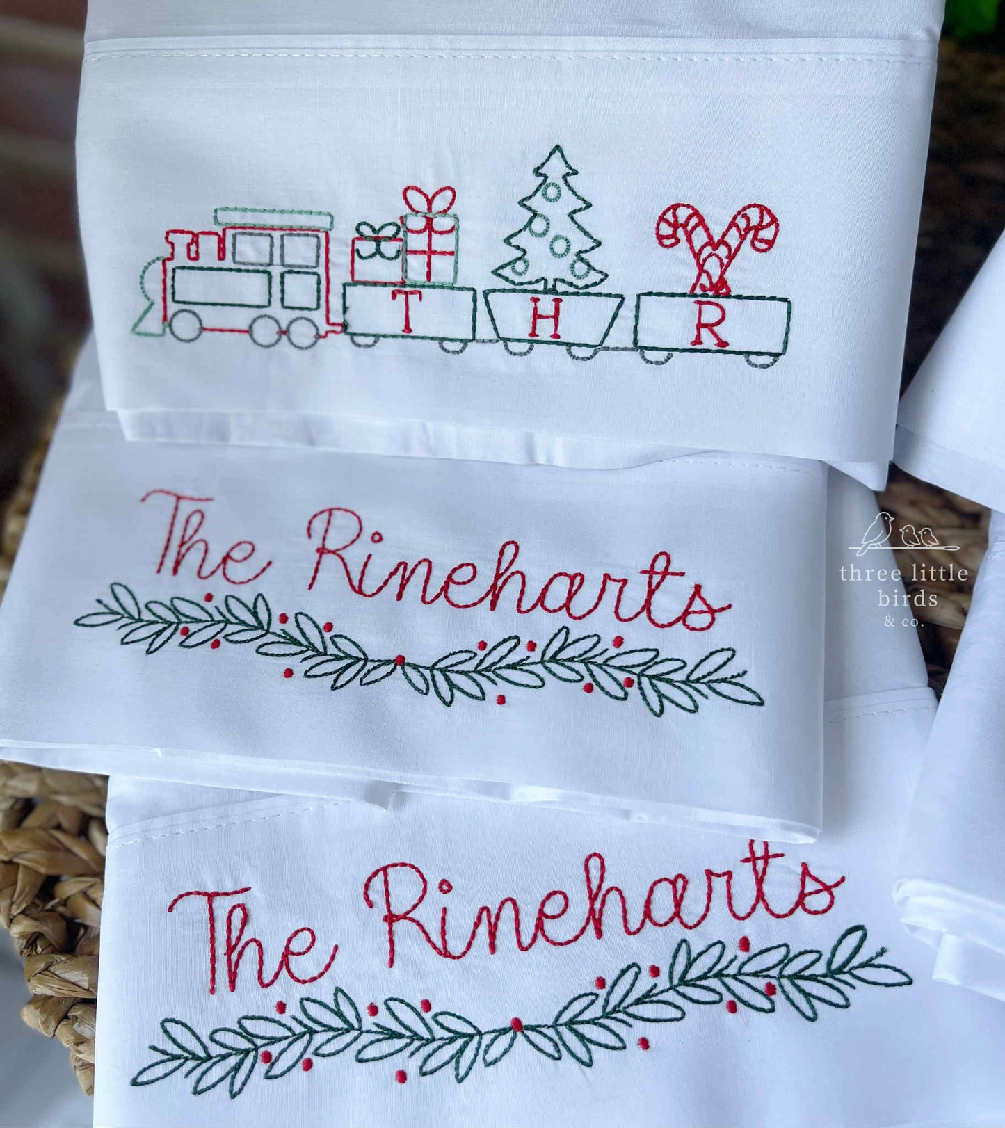 Christmas Memories Heirloom Pillowcase