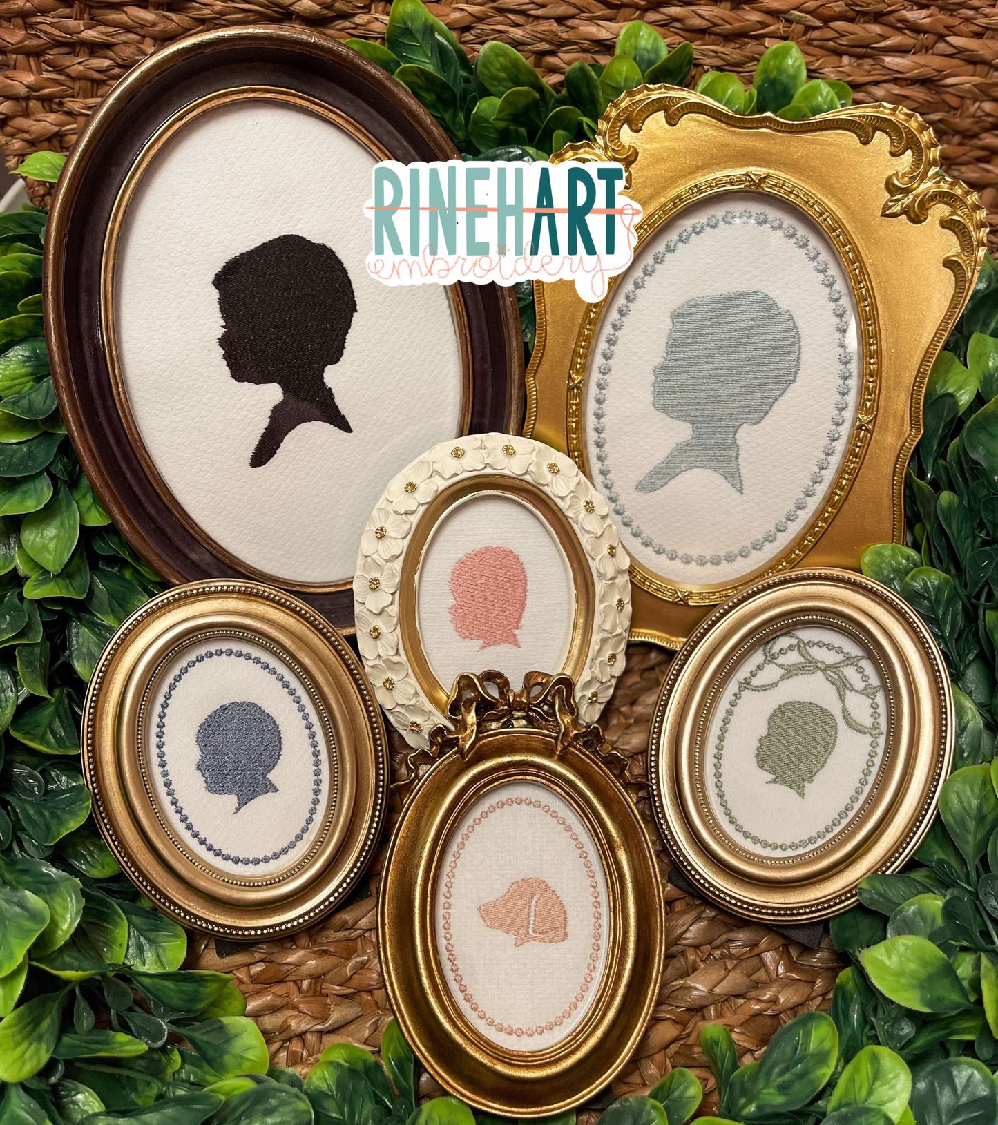Petite Heirloom Silhouette - Oval
