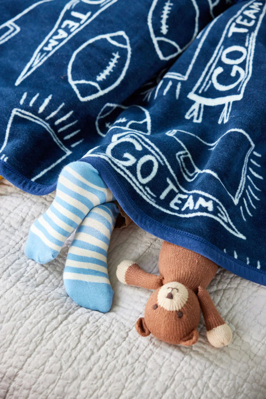 Varsity Midi Blanket Chappy Wrap