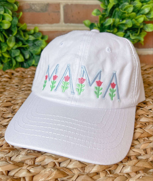 Mama Floral Ball Cap