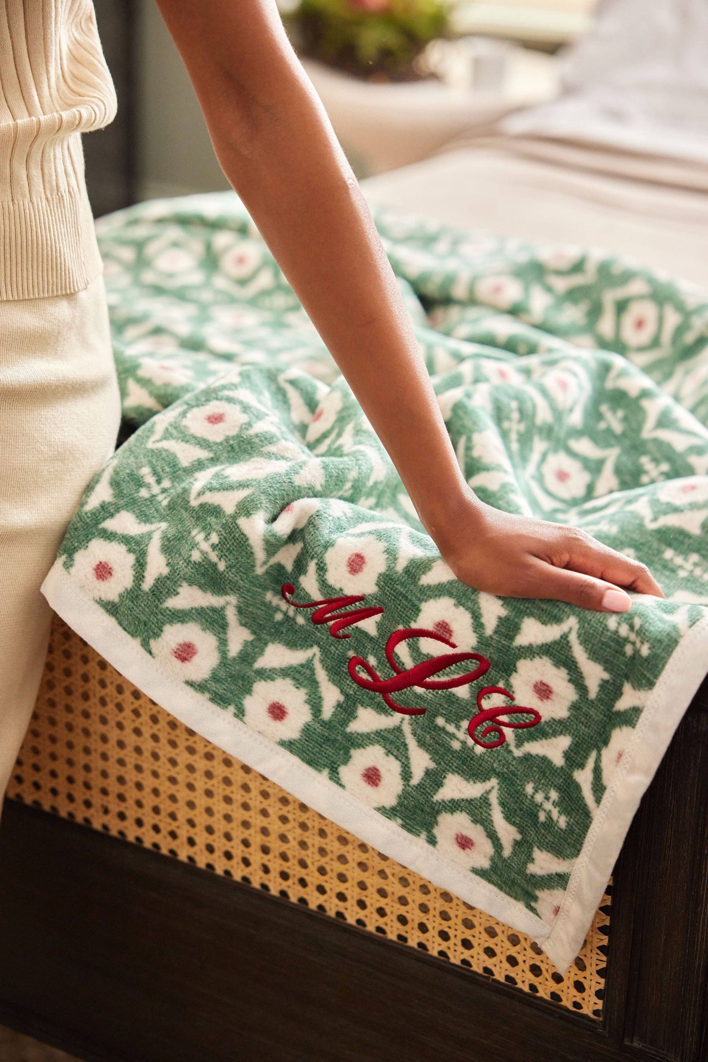 Frances Floral Blanket
