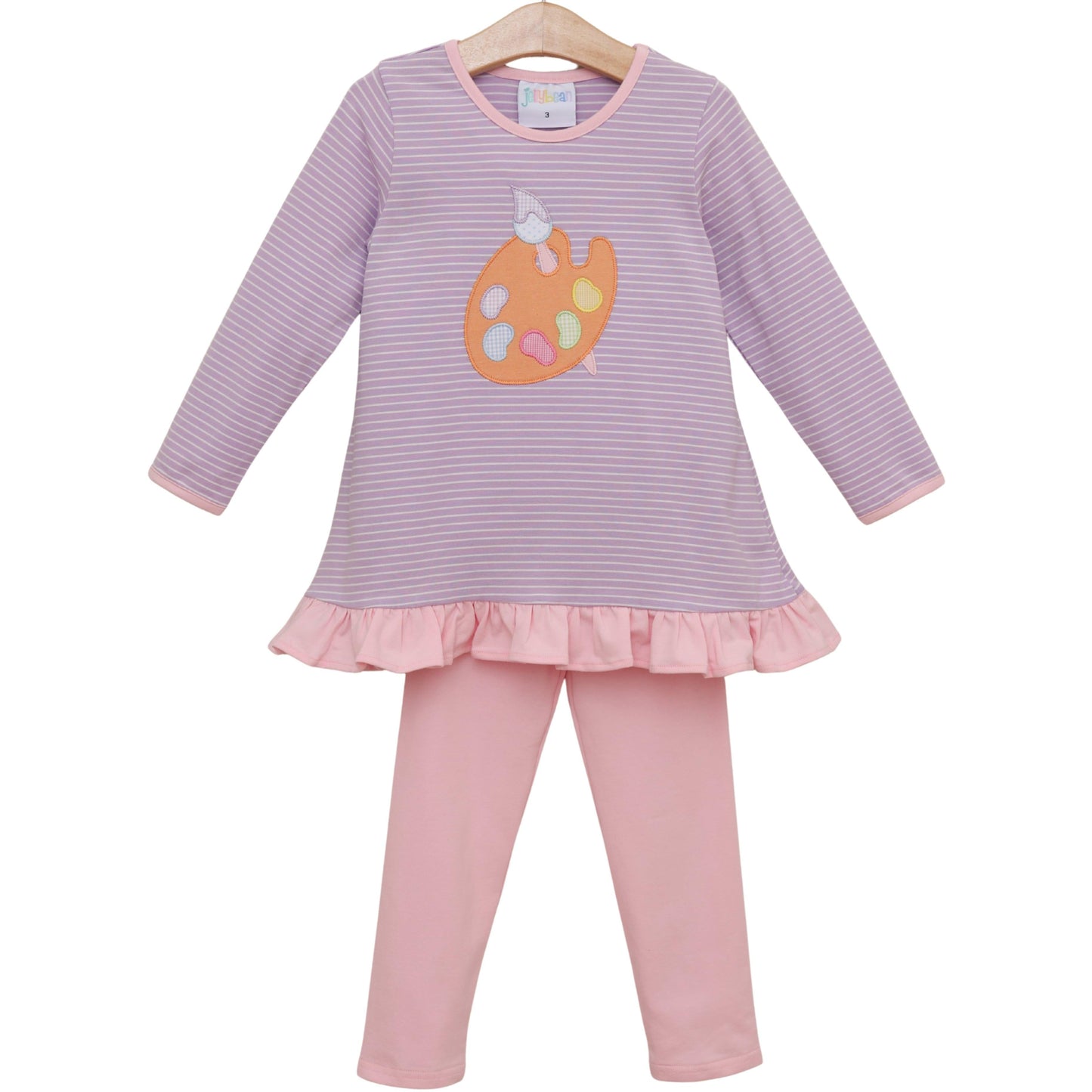 Pretty Painter Ruffle Pants Set