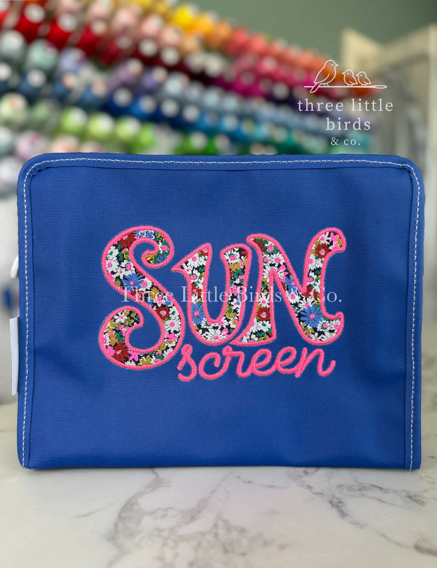 SUN screen Large TRVL Roadie w/Liberty Fabric