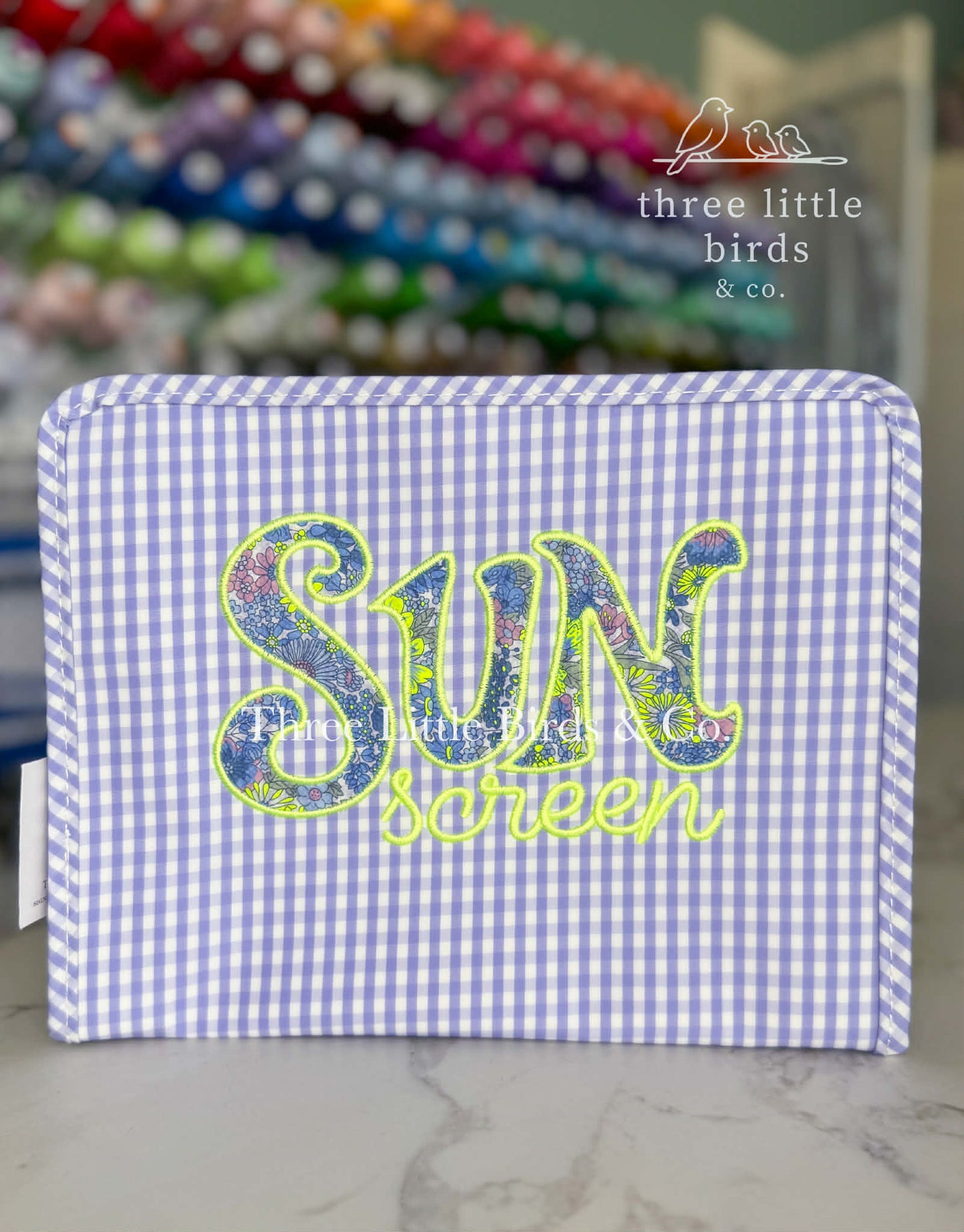 SUN screen Large TRVL Roadie w/Liberty Fabric