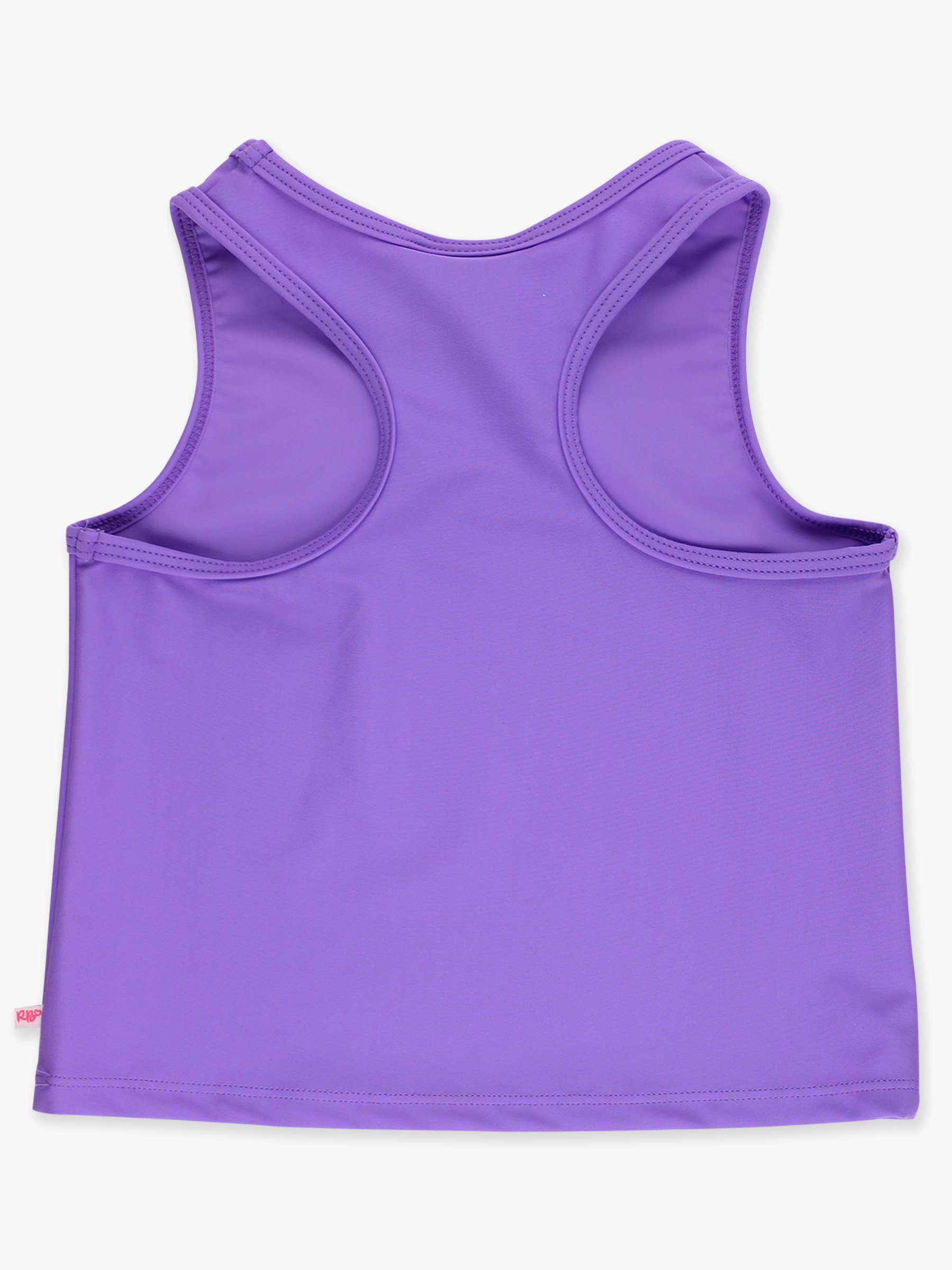 Wholesale Girls Neon Purple Active Tank Top