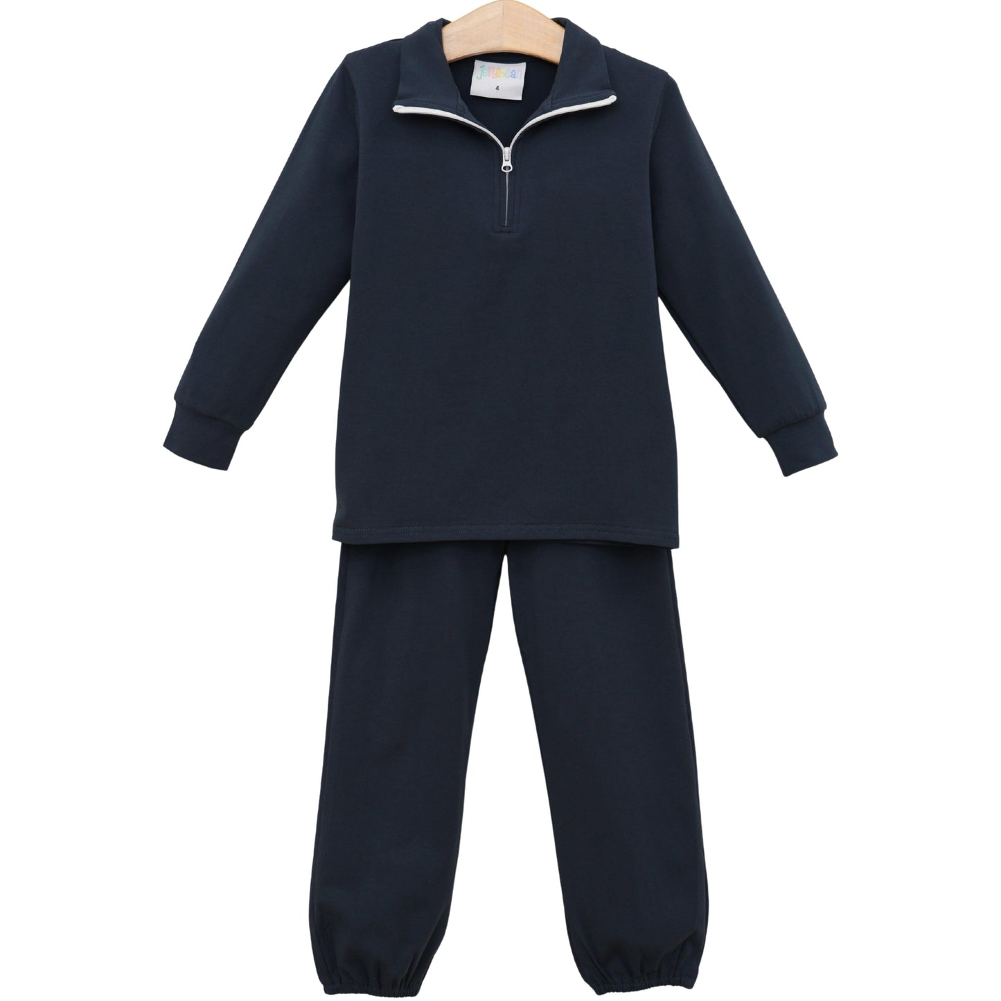 Evan Pullover Set- Navy