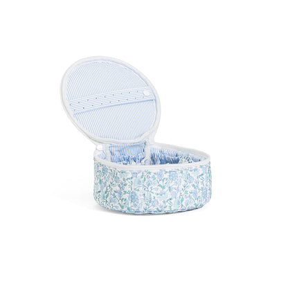 QUILTED JEWEL ROUND - HAMPTONS FLORAL