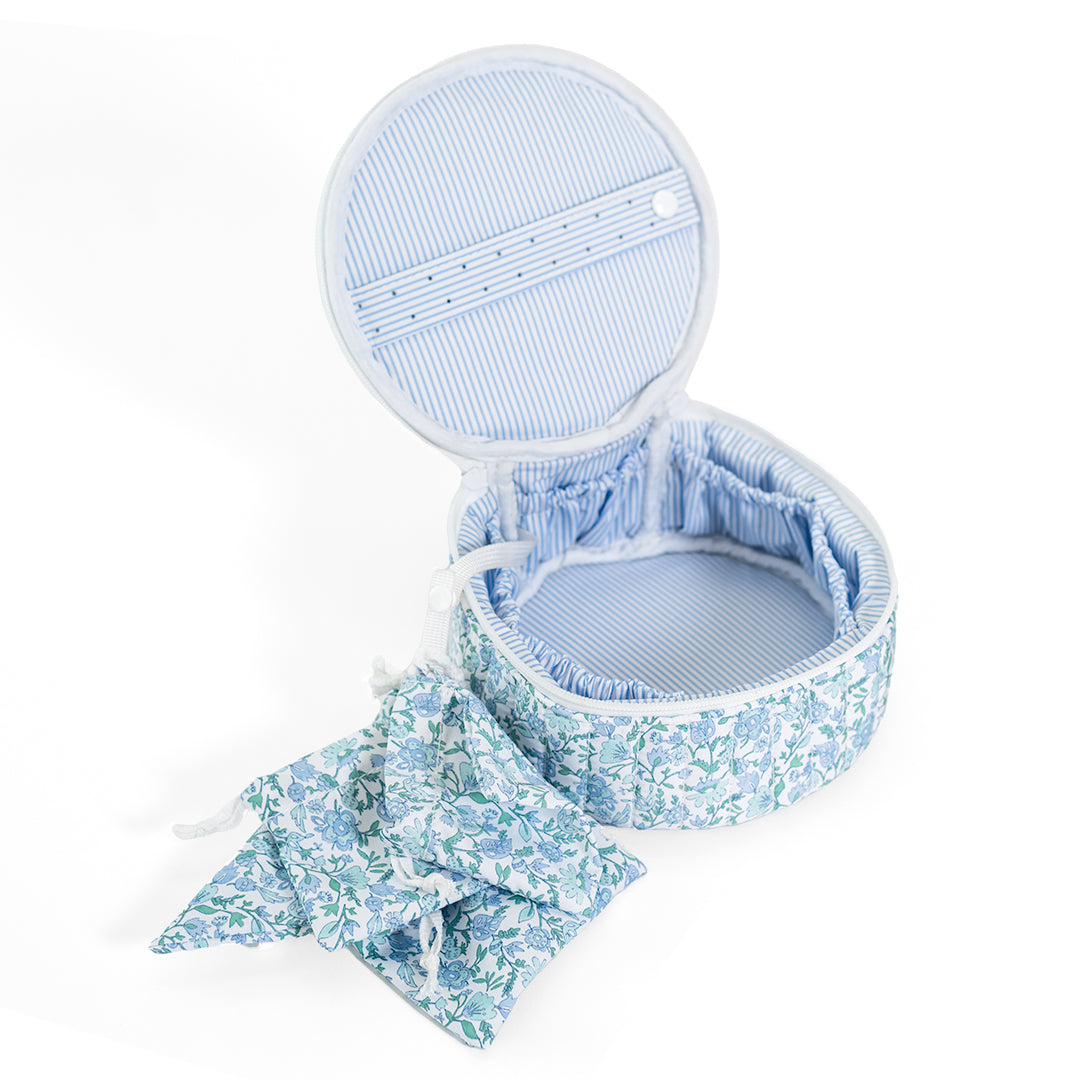 QUILTED JEWEL ROUND - HAMPTONS FLORAL