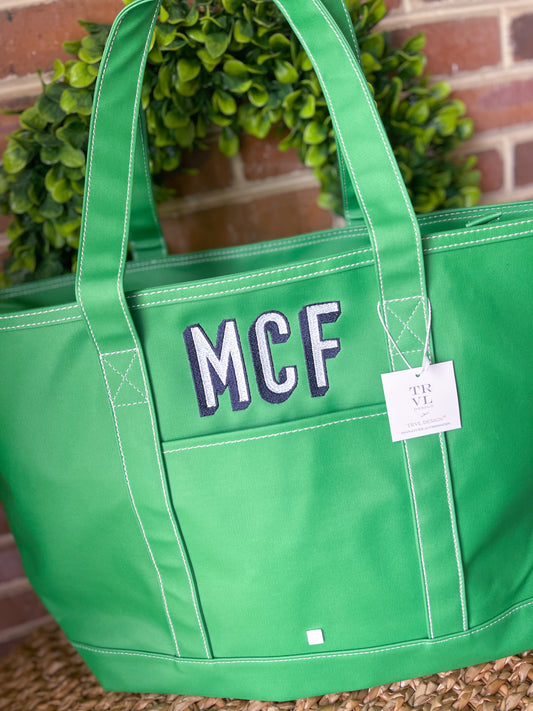 Maxi Tote TRVL - Coated Canvas