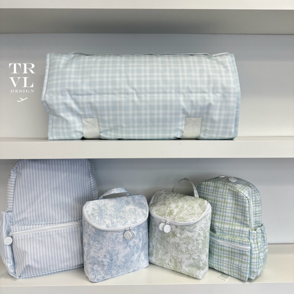 NAP MAT - Rest Up! PIMLICO PLAID BLUE