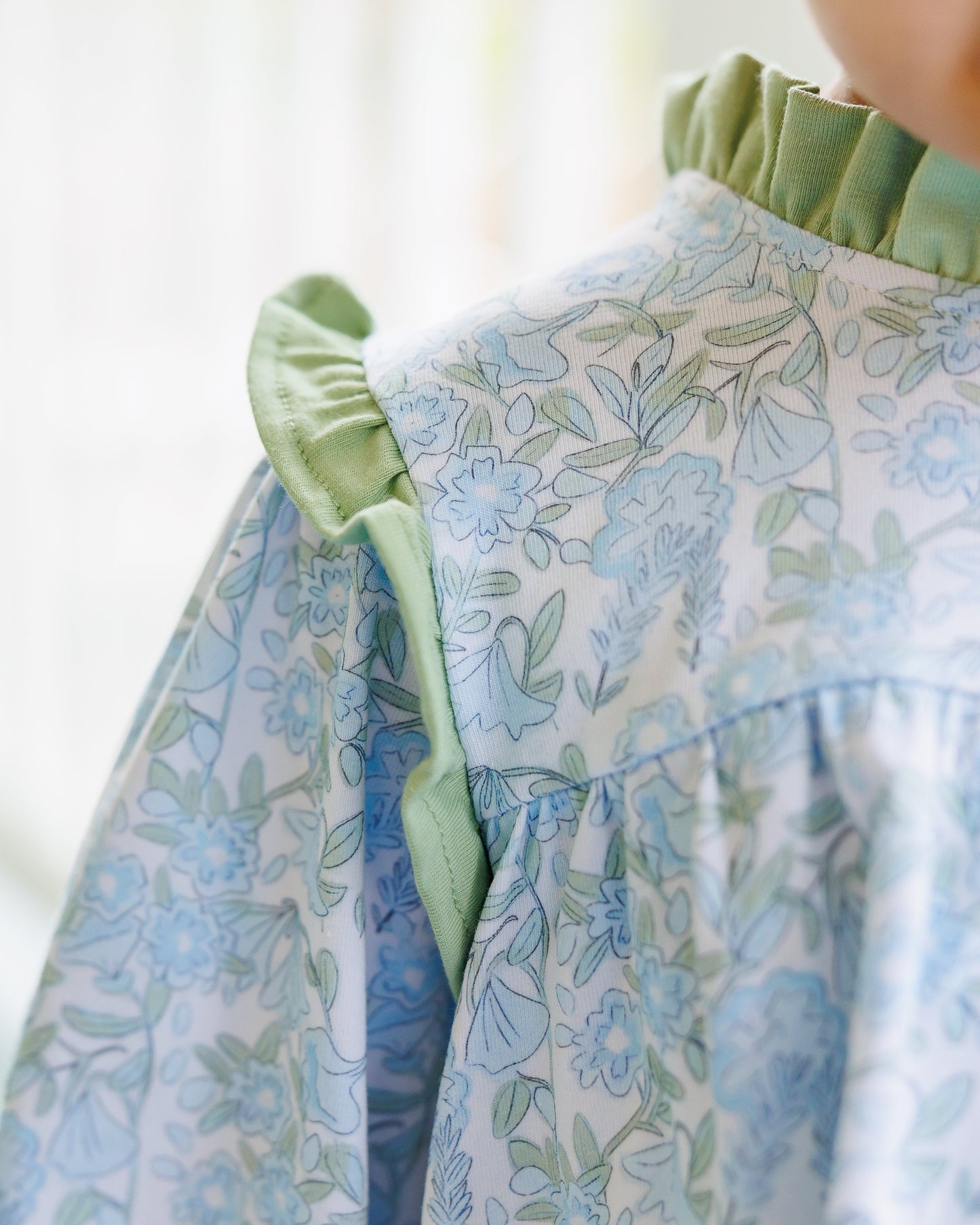 Basin Floral Hallie Diaper Set