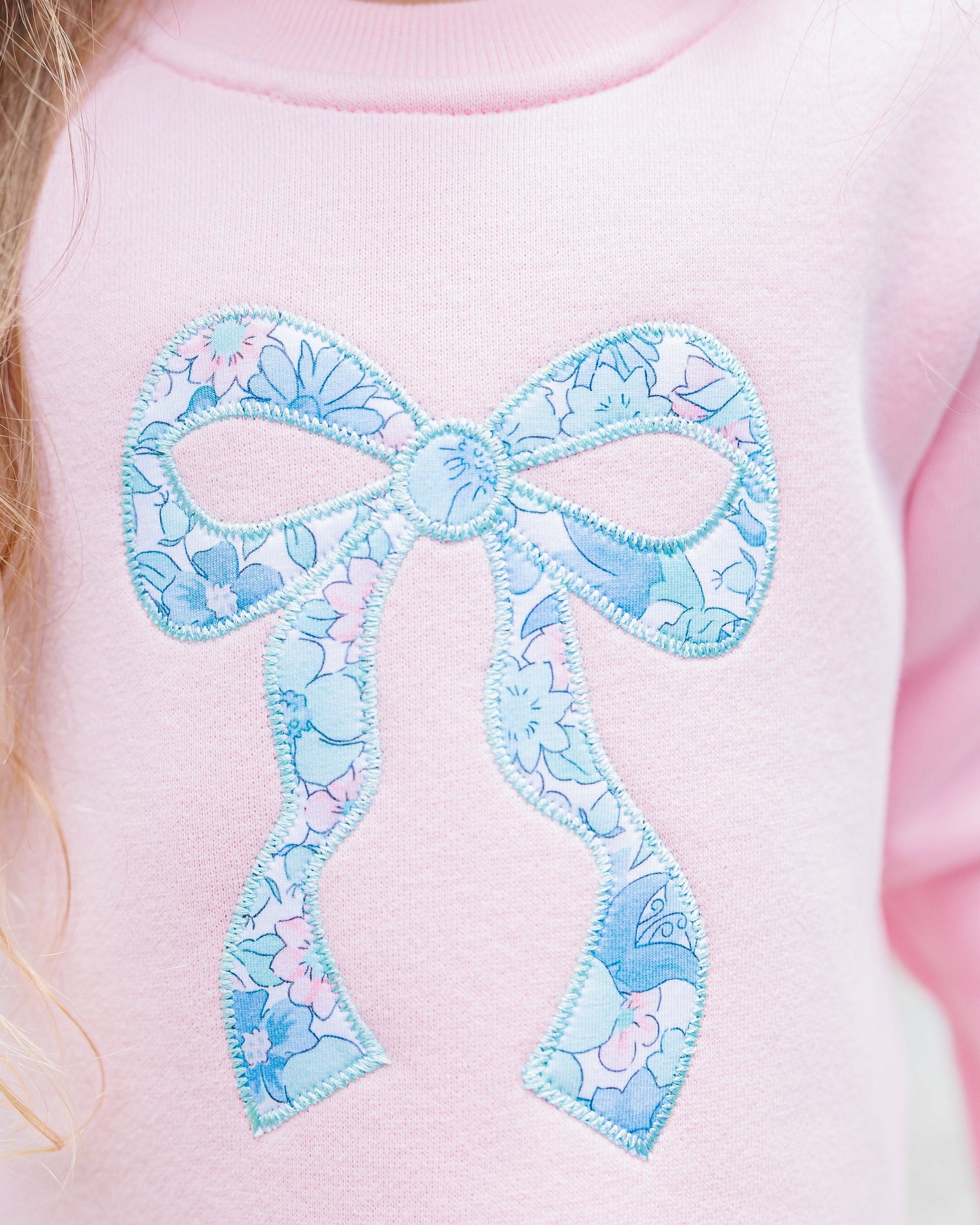 Painted Petals Ruffle Sweatshirt Set