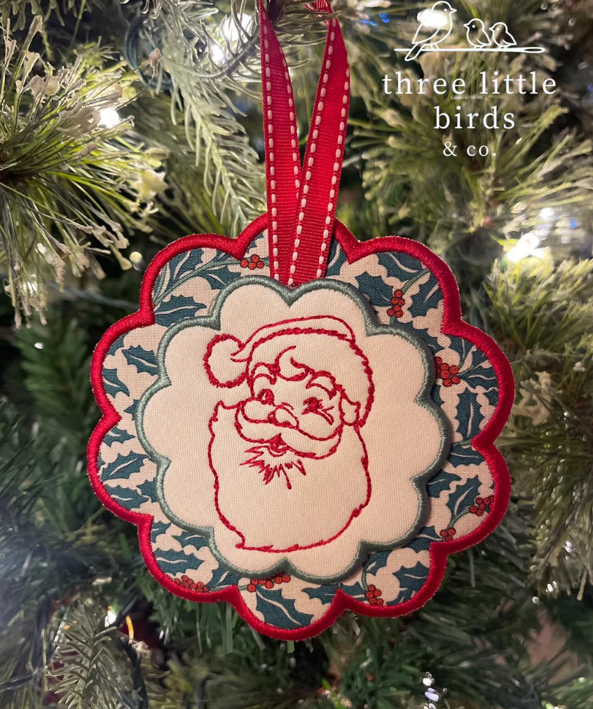 Signature Santa Ornament