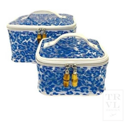 Head Case Blue Cheetah Duo TRVL