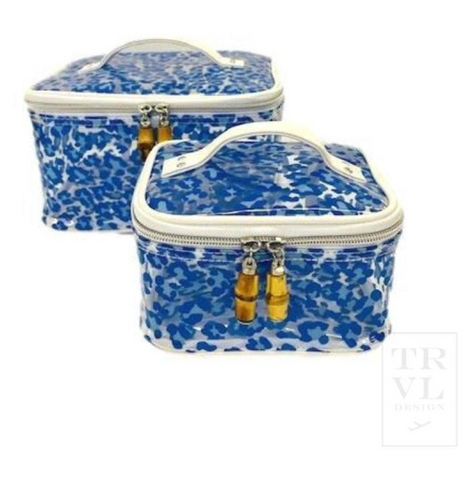 Head Case Blue Cheetah Duo TRVL