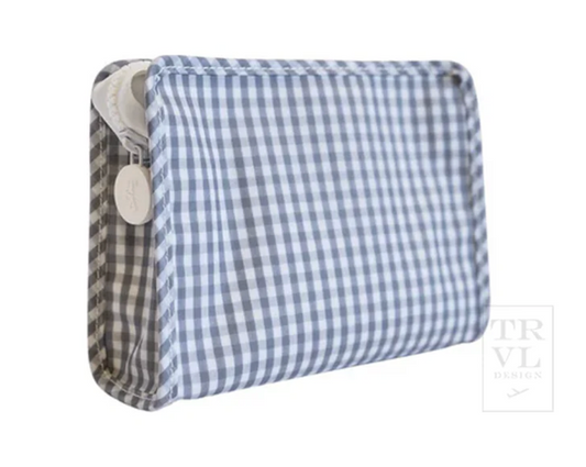 Small Roadie Gingham Grey TRVL