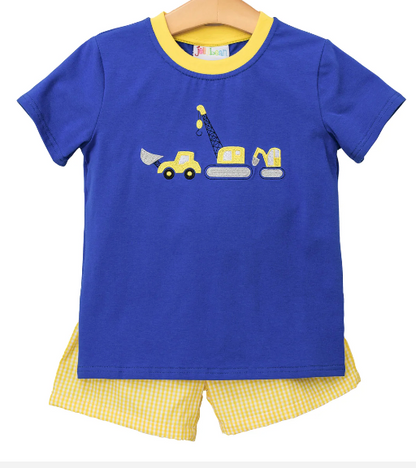 Construction Trio Short Set by Jellybean