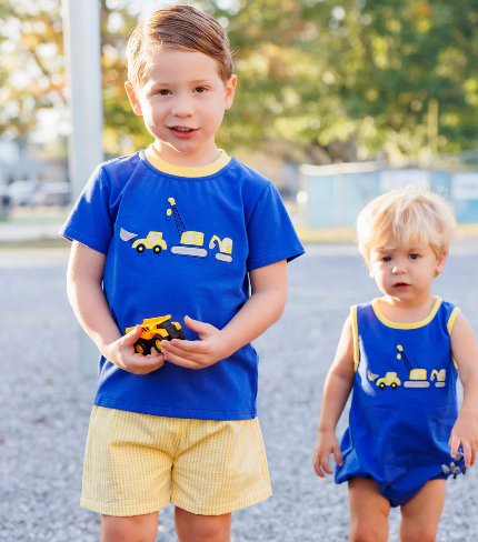 Construction Trio Short Set by Jellybean
