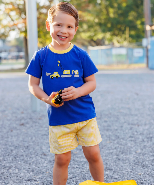 Construction Trio Short Set by Jellybean