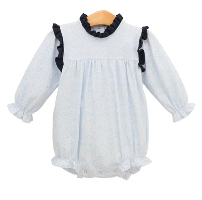 Blue Blooms Hallie Bubble Jellybean by Smock Candy