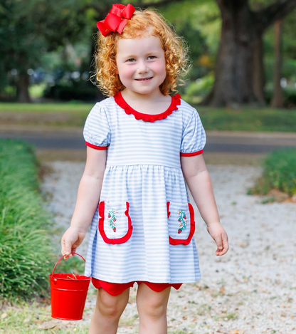So Berry Sweet Scallop Short Set Jellybean by Smock Candy
