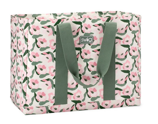 Sweet Pea Jumbo Tote Bag