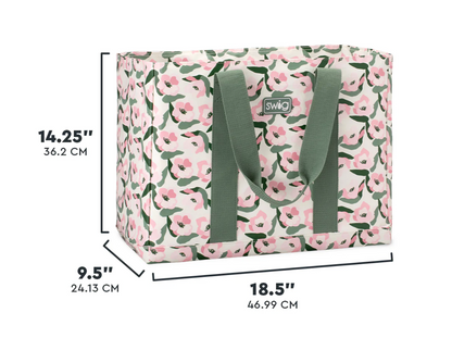 Sweet Pea Jumbo Tote Bag