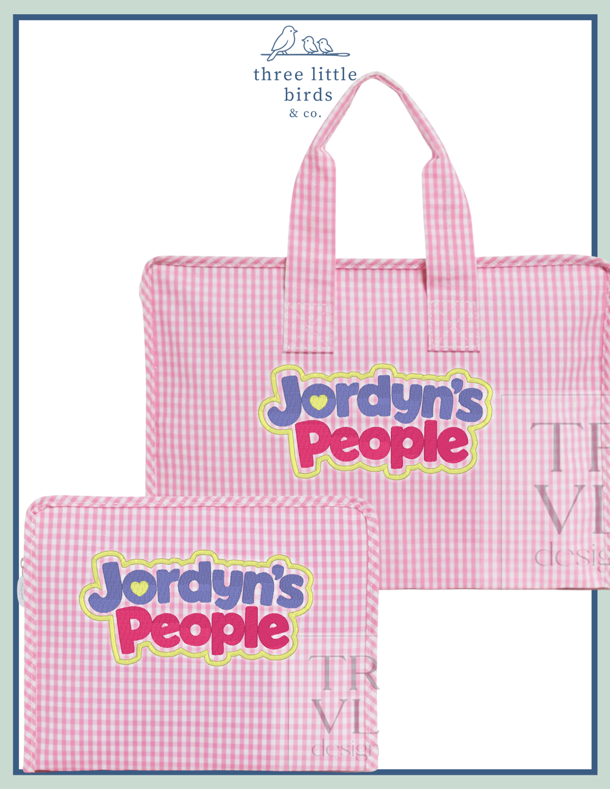 *Your People* Custom TRVL Toy Bag