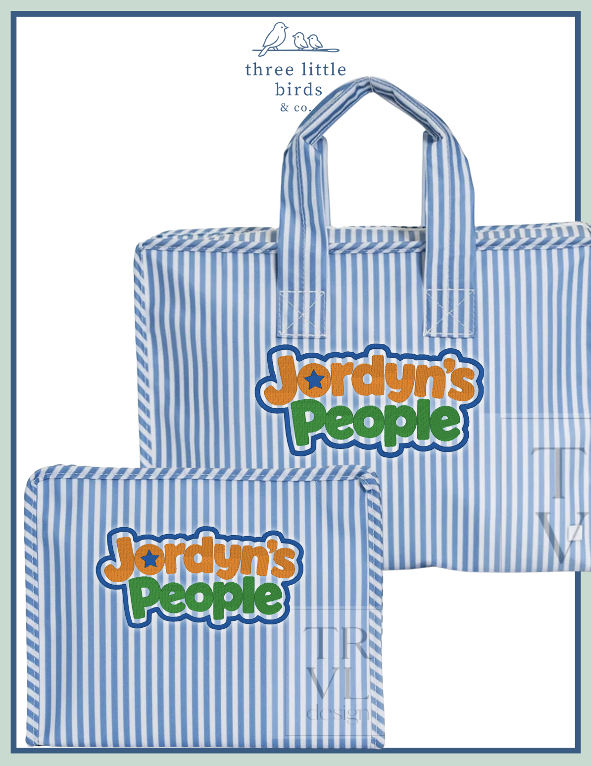 *Your People* Custom TRVL Toy Bag
