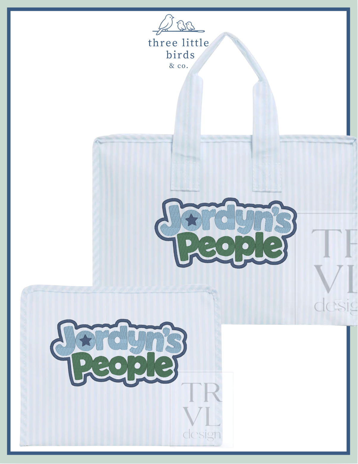 *Your People* Custom TRVL Toy Bag
