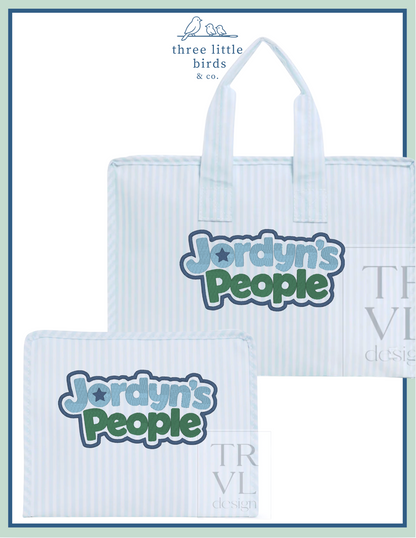 *Your People* Custom TRVL Toy Bag